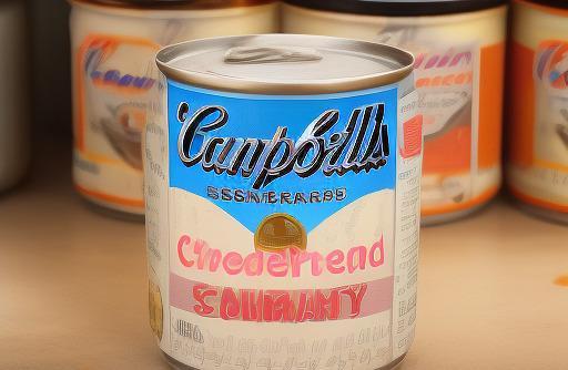 A can of evaporated milk creamy