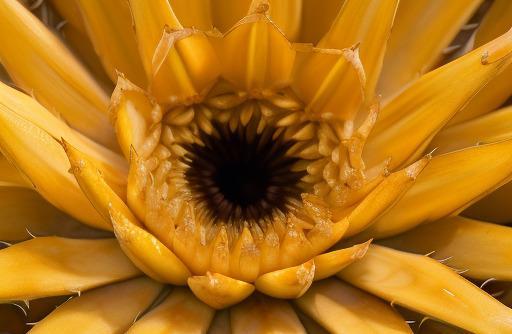 A close up of agave nectar golden