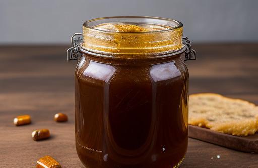 A jar of malt syrup