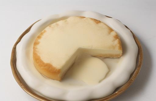A pat of butter on a dish