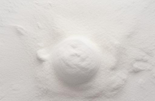 A pile of flour