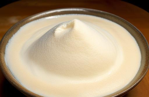 Active yeast in a bowl foamy