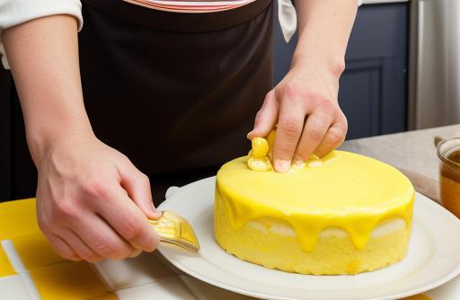 Beating eggs for cake batter baking preparation