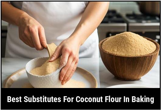 best substitutes for coconut flour in baking