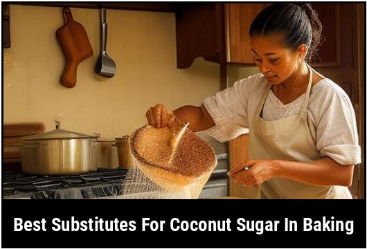 best substitutes for coconut sugar in baking