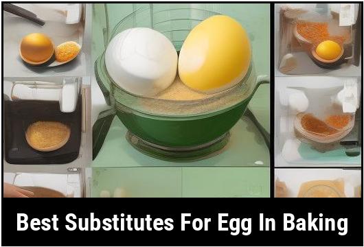 best substitutes for egg in baking