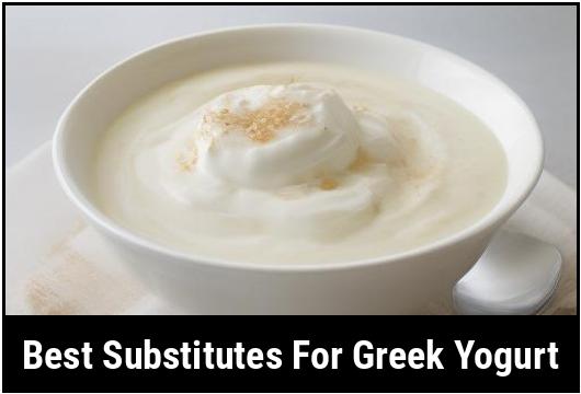 best substitutes for greek yogurt