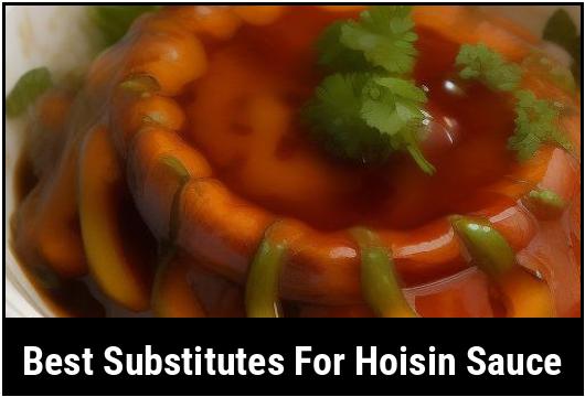 best substitutes for hoisin sauce