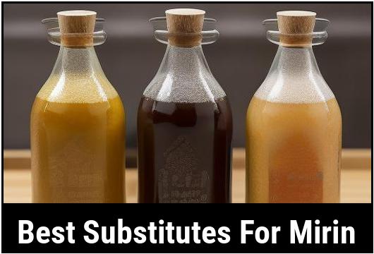 best substitutes for mirin