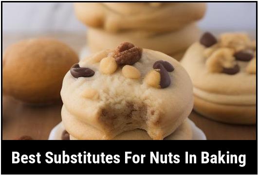 best substitutes for nuts in baking