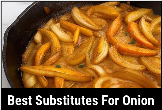 best substitutes for onion
