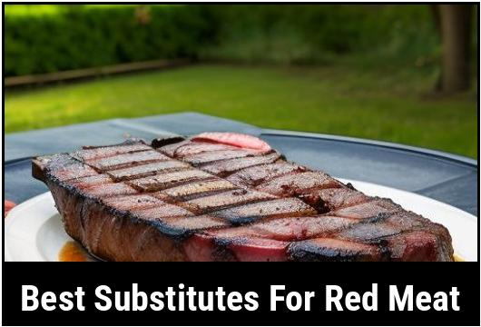 best substitutes for red meat