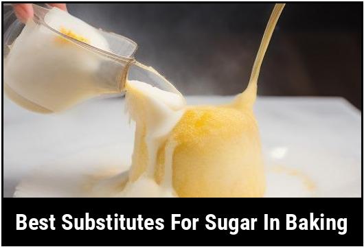 best substitutes for sugar in baking