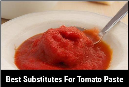 best substitutes for tomato paste