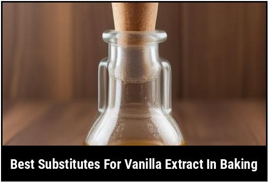 best substitutes for vanilla extract in baking