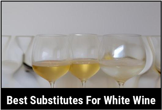 best substitutes for white wine