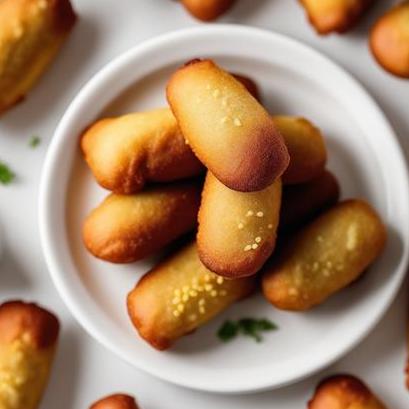 close up view of oven cooked mini corn dogs