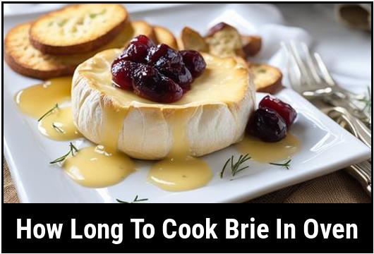 how long to cook brie in oven