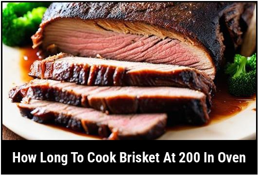 how long to cook brisket at in oven
