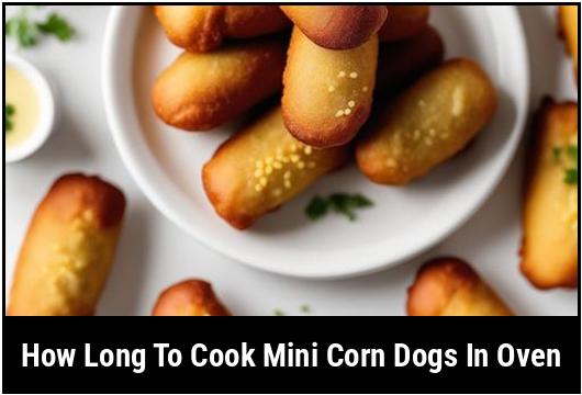 how long to cook mini corn dogs in oven