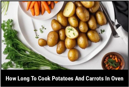how long to cook potatoes and carrots in oven
