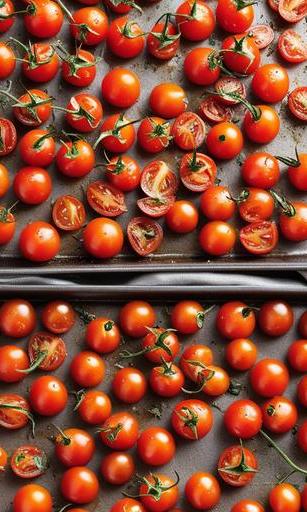 oven baked cherry tomatoes