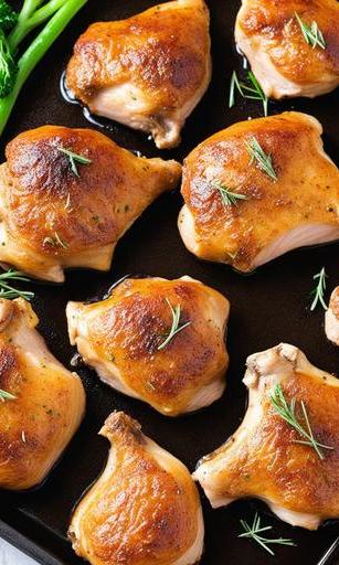 oven baked chicken thighs with bone