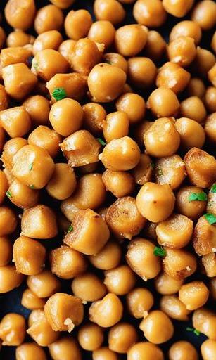 oven baked chickpeas