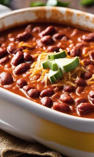 oven baked chili