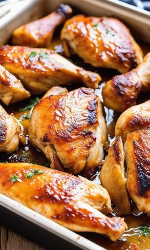 oven baked cut up chicken