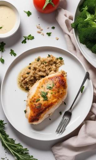 oven baked stuffed chicken breast