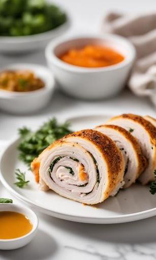 oven baked turkey roll