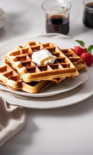 oven baked waffles
