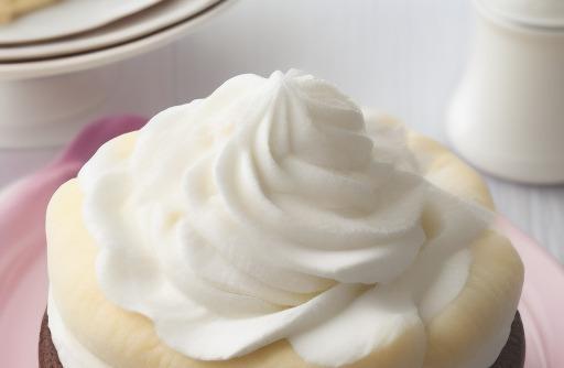 whipped cream in baking