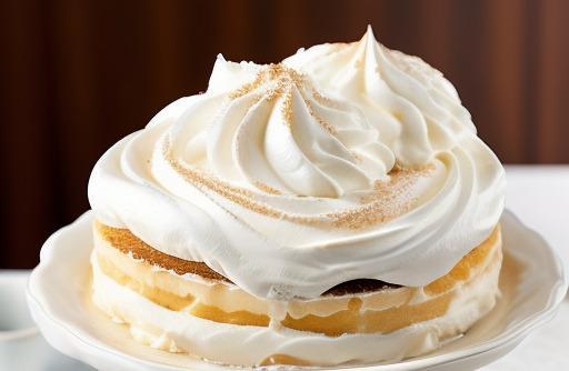 whipped cream in baking